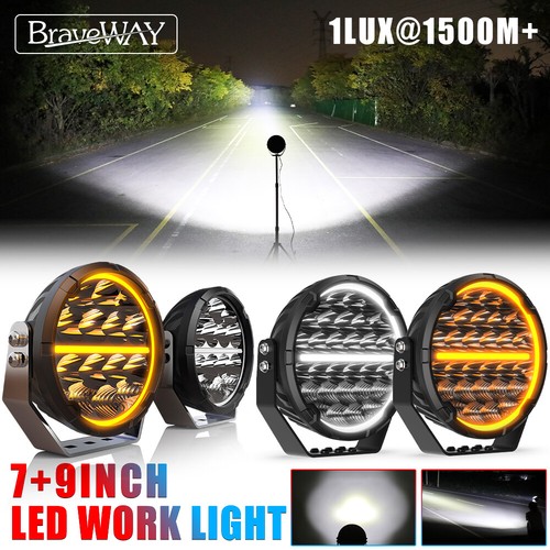 Round led offroad - 7",
