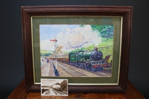Gwr cornish riviera - cornish, painting