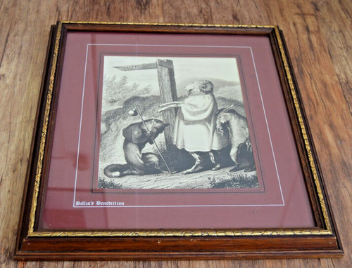 Antique victorian etching - victorian,
