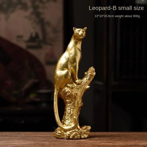 Lifelike gold leopard african - leopard,