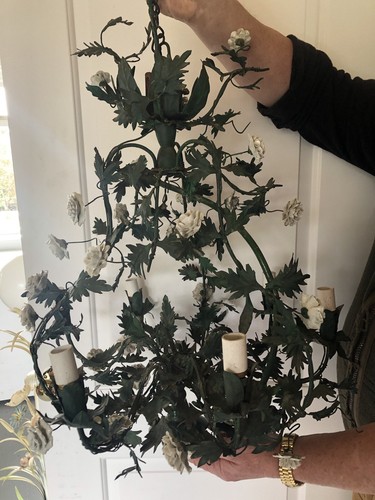 Toleware chandelier - toleware,