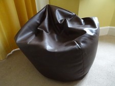 Bean Bag - Faux Leather -