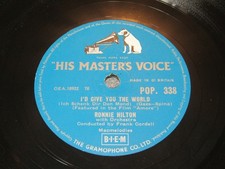 1957 Ronnie Hilton I'd Give