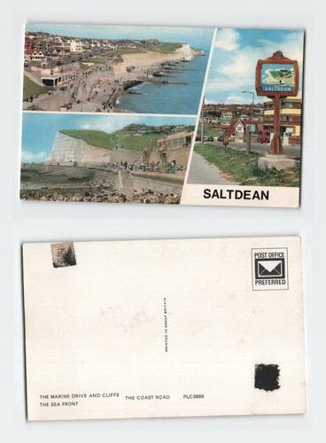 Vintage postcard saltdean east - postcard,