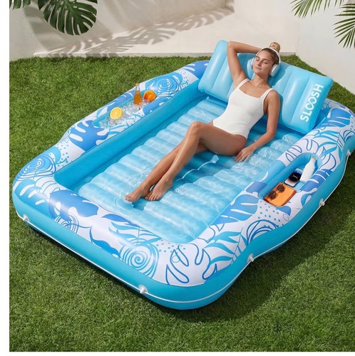 Sloosh inflatable tanning pool - inflatable,