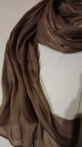 Premium shimmer organza scarf - organza,