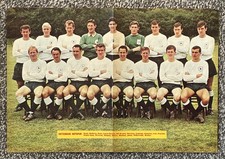 Charles Buchan Football Monthly Team Picture  - TOTTENHAM HOTSPUR 1965/66 Spurs
