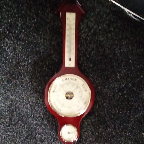 Wall weather station barometer - weather,