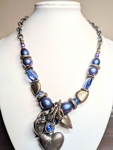 Miglio silver tone - , blue