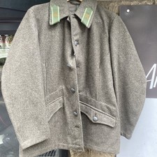 Vintage 1960s Swedish Army Haga Wool Jacket – Size 42" Chest – Dated 1962