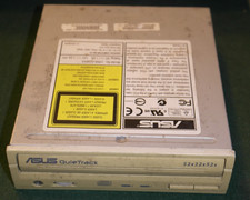 ASUS 52x CRW-5232AX IDE/APTI/PATA Internal Optical Drive CD-ROM R/W quiet track