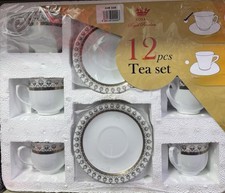 cup and saucer 12 pcs tea set