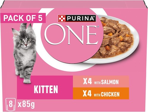 Purina one kitten wet cat - one,