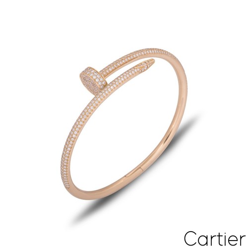 Cartier rose gold - rose, diamond