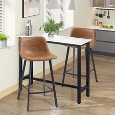 2Pieces Bar Stools Set Kitchen