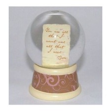 Mini Water Globe Love Cute