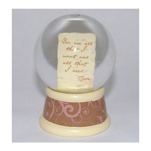 Mini water globe love - water,