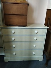 Modern Bespoke MDF 4 Drawer hand made Chest of Drawers.