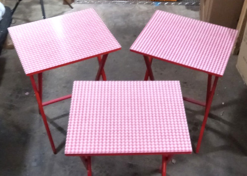 Vintage scheibe farmhouse red - vintage,