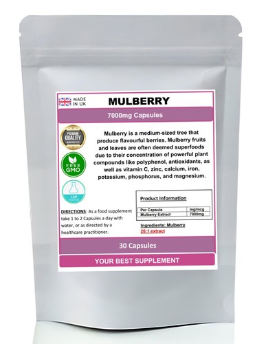 Mulberry extract capsules - mulberry,