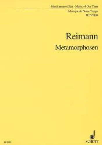Metamorphoses study score - metamorphoses,