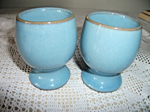 Two denby colonial - two, egg