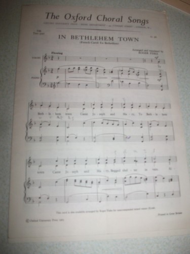 Vintage sheet music - sheet,