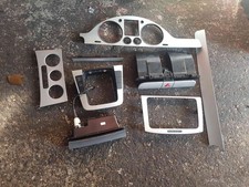 Volkswagen Passat B6 2005-2010 Dashboard Insert Trims Silver Surrounds Interior