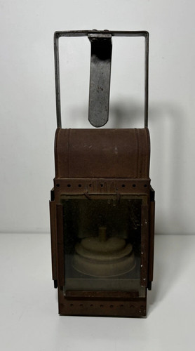 Carbide oil railway lamp - carbide/oil,