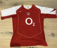 ARSENAL NIKE 2004/05 INVINCIBLE HOME SHIRT EXCELLENT CONDITION XL