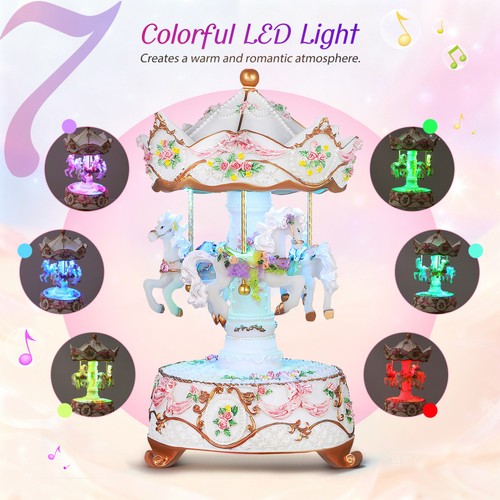 Carousel music box - music, gifts