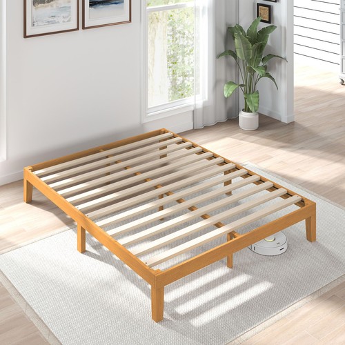 Solid wood bed frame - bed,