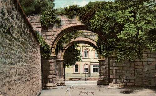 1907 hexham wilfrids gate - wilfrids,