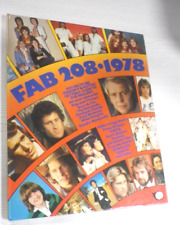 Fab 208 Annual 1978  Osmonds Abba Flintlock + Fashions