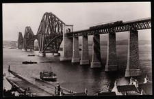 Forth Bridge Boats Steam Train