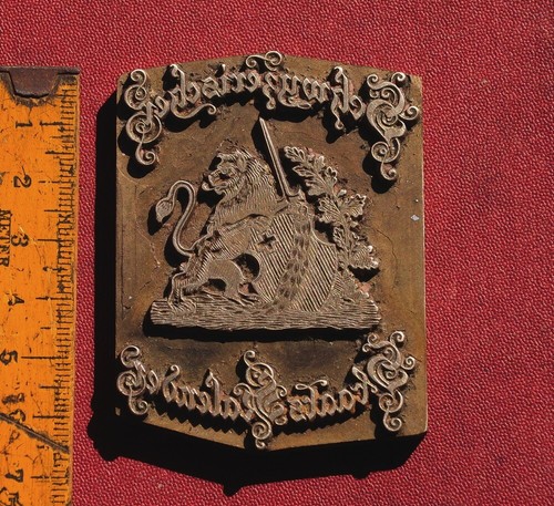 Brass ornament bookbinding art - ornament,