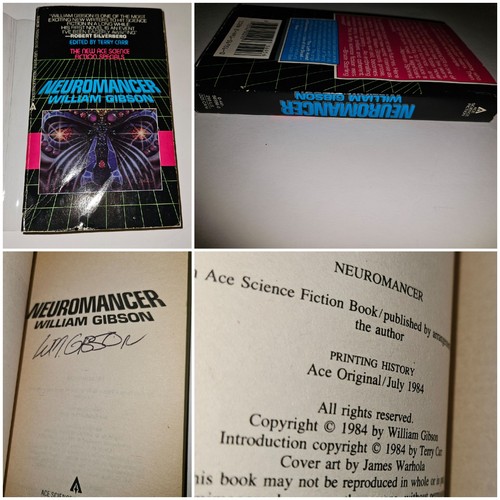 Signed neuromancer 1st - signed,