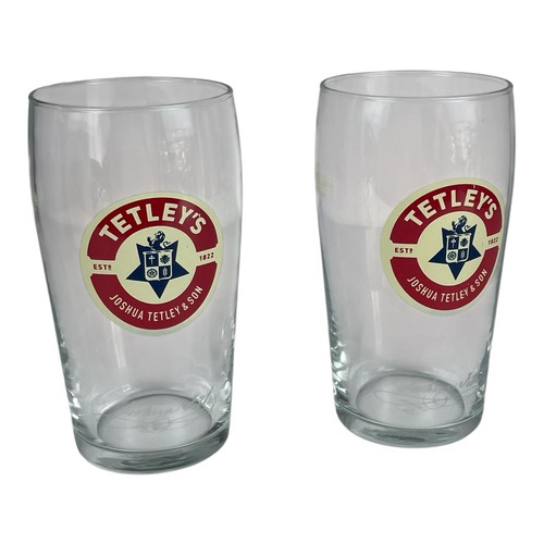 Tetley bitter pint - x2, tetley’s