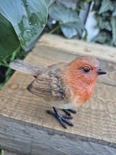 Realistic robin ornament - robin,