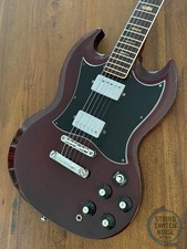Greco SG Guitar, Cherry Red