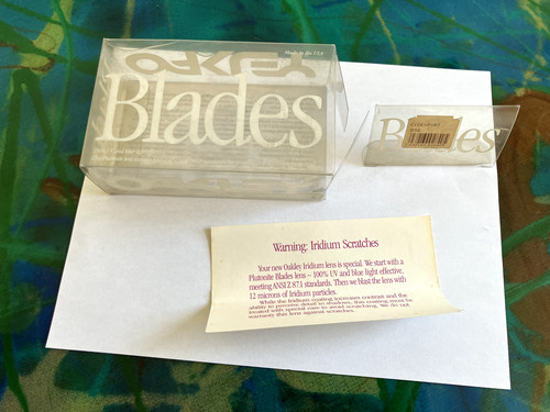 Vintage oakley blades box - vintage,