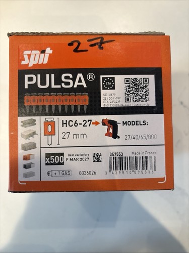 Spit pulsa nails hc6 27mm - nails, hc6-27mm