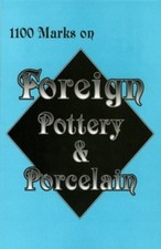 1100 Marks on Foreign Pottery & Porcelain (Paperback)