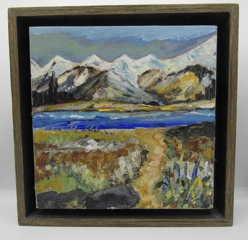Signed rhonda campbell oil - rhonda,