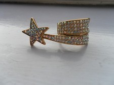 BUTLER AND WILSON AURORA BOREALIS SHOOTING STAR RING SIZE O
