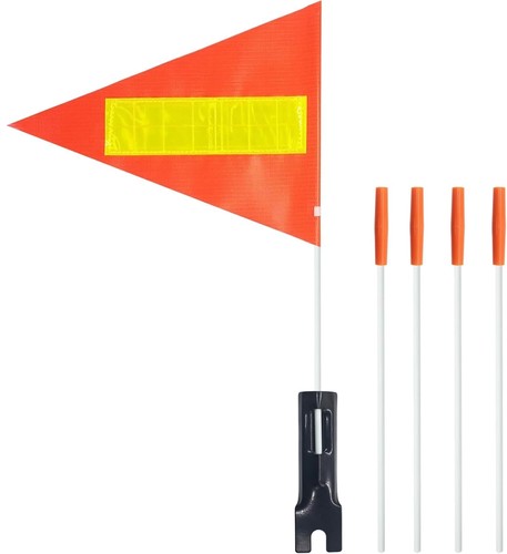 Bike flag bicycle safety - bike,