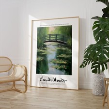 Claude Monet Bridge Oil