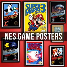 Retro  NES Poster Vintage