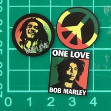 Bob Marley Sticker one love