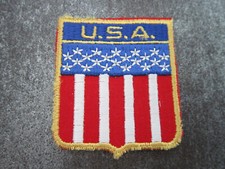 USA Speedway Motorsport Sport Woven Cloth Patch Badge (L4K)